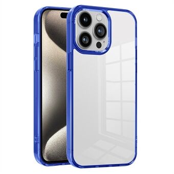 iPhone 15 Pro Max -kotelon tippumista estävä läpinäkyvä PC+TPU-puhelinkotelo