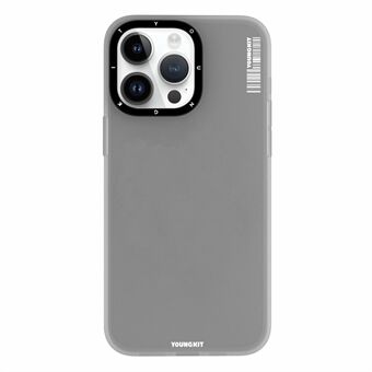 YOUNGKIT iPhone 15 Pro Max -suojakuori PET+TPU-materiaalista, sormenjälkiä kestävä mattapinta