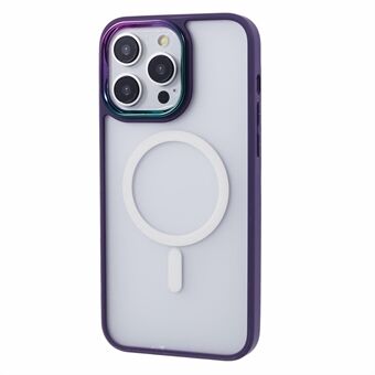 iPhone 15 Pro Max -kotelon naarmuuntumaton TPU+PC magneettinen puhelimen takakuori, yhteensopiva MagSafen kanssa