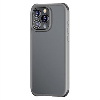 iPhone 15 Pro Max -älypuhelimen suojakuori TPU+PC-materiaalia, kontrastivärillinen mattapinta, iskunkestävä takakuori