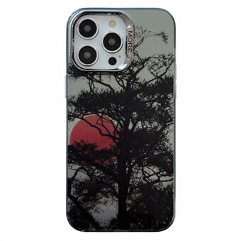 iPhone 15 Pro Max Electroplating Case Anti-Scratch Hard PC+TPU -puhelin suojakuori