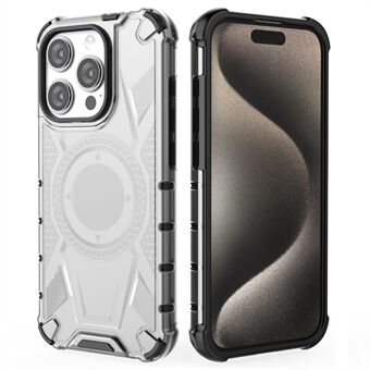 iPhone 15 Pro Max -kotelo, PC+TPU-nurkat, iskunkestävä suoja