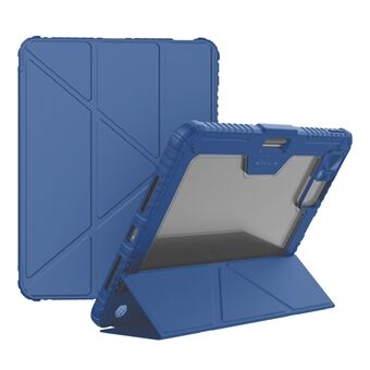 NILLKIN Bumper Leather Case Pro iPad Pro 11 (2024) -tabletille, suojakotelo iskunvaimennuksella, automaattinen herätys  /  lepotila
