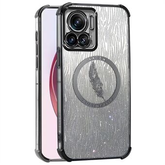 KADEM Motorola Edge 30 Ultra 5G / Moto X30 Pro 5G -kotelo, pehmeä TPU-materiaali, elektrolyyttinen kimalteleva puhelinkansi.