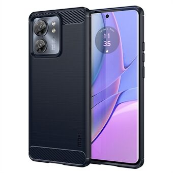 MOFI JK TPU Series-1 for Motorola Edge 40 5G Carbon Fiber TPU -kuoren harjattu suojakuori