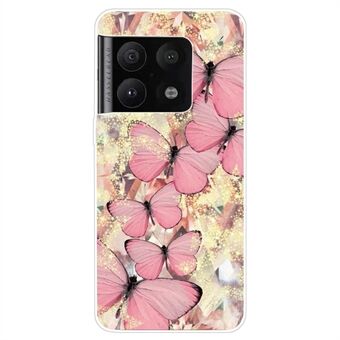 Fashion Iskunkestävä pehmeä TPU-takakansi suojakotelo OnePlus 10 Pro