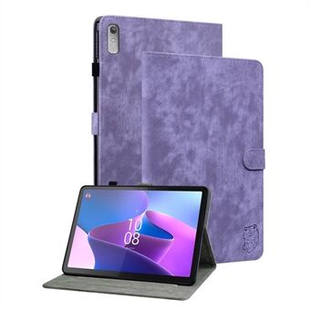 Lenovo Tab P11 Gen 2 PU-nahkainen suojakotelo suloisella tiikerikuviolla, telineellä varustettu tablettisuojus älykäs kansi.