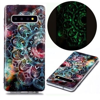 Noctilucent Patterned IMD TPU Case Shell for Samsung Galaxy S10