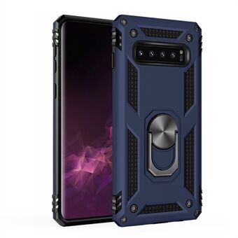 Armor PC TPU -hybridikuori jalustalla Samsung Galaxy S10 Plus -puhelimelle