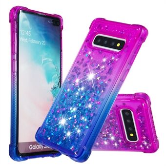 Putoamista estävä Quicksand TPU -puhelimen suojakuori Samsung S10 Plus -puhelimelle