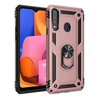 PC+TPU Kickstand Design matkapuhelimen suojakuori Samsung Galaxy A20s:lle