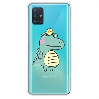 Sarjakuva-tyylinen TPU-suojakotelo Samsung Galaxy A71: lle