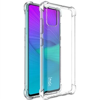 IMAK Anti-drop Soft TPU -puhelimen suojus, jossa on näytönsuojakalvo Samsung Galaxy A71: lle