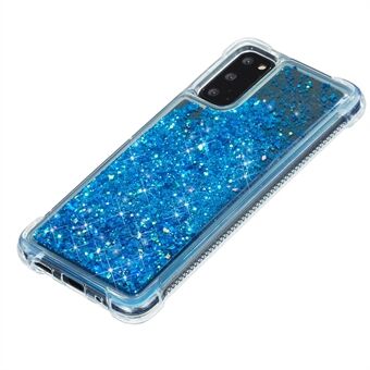 Pure Color Glitter Powder Quicksand TPU -suojakuori - Samsung Galaxy Note 20 / Note 20 5G