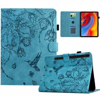 Samsung Galaxy Tab S8 X700 X706 / Tab S7 T870 T875 Kotelo Korttikotelo Nahkainen Tabletin Suojus