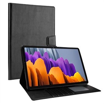 HANMAN Mill -sarja Samsung Galaxy Tab S8 X700 / X706 / S7 T870 / T875 PU-nahkainen Folio Flip -tablettikotelo, jossa on jalusta, lompakko ja magneettinen lukitus