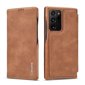 LC.IMEEKE retrotyylinen nahkainen korttikotelo Samsung Galaxy Note20 Ultra / Note20 Ultra 5G