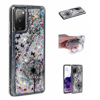 Samsung Galaxy S20 FE 4G/5G/S20 Lite/S20 FE 2022 Glitter Powder Quicksand -kuvioitu TPU-kotelo