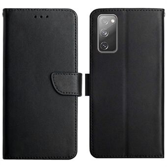 Yksivärinen Nappa Texture Case Magneettinen suljettava lompakko Aito nahkainen puhelinkotelo Stand Samsung Galaxy S20 FE 2022/S20 FE/S20 FE 5G/S20 Lite