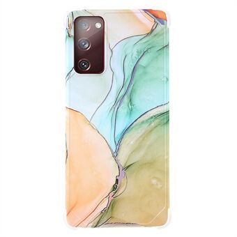 Laser Marble IMD TPU + PC:n putoamissuoja matkapuhelimen kuoren suojus Samsung Galaxy S20 FE 2022/S20 FE/S20 FE 5G/S20 Lite