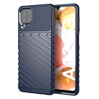 Thunder Series Twill Texture TPU -suojakuori Samsung Galaxy A12:lle