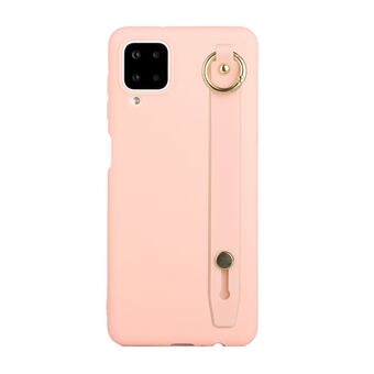 TPU-suoja Kickstand-käsihihnalla Samsung Galaxy A12 5G: lle