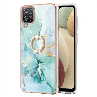 Törmäyksenestopäällystyskehys IMD IML Marble Pattern -puhelimen suojakuori Samsung Galaxy A12:lle