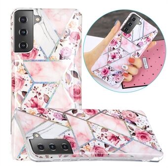 Samsung Galaxy S21 5G -suojakuori Marmorikuviointi IMD Design TPU -suoja