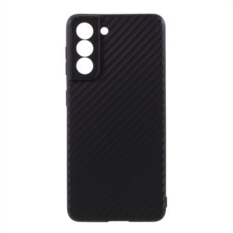 Puhelinkuori Samsung Galaxy S21 5G Carbon Fiber TPU -kuorelle