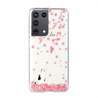 Kuviotulostuskansi korkealaatuiselle Samsung Galaxy S21 Ultra 5G 1,5 mm: n TPU-kannelle