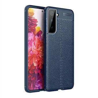 Litchi Texture Soft TPU -kuori Samsung Galaxy S21 + -puhelinkotelolle