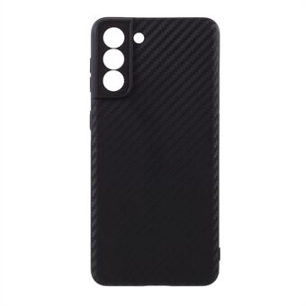 Suojakuori Samsung Galaxy S21 + Carbon Fiber TPU -kuorelle