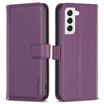 BINFEN COLOR BF17 Samsung Galaxy S21+ 5G PU -nahkaiselle puhelinkuorelle Lompakkoteline Magneettisesti Stand puhelinkotelo