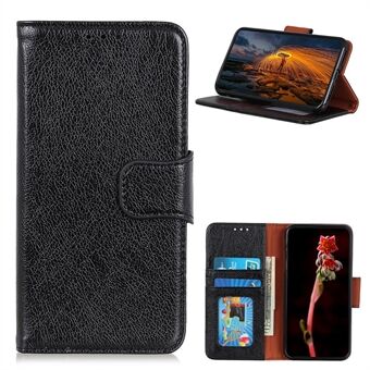 Samsung Galaxy A32 5G Nappa laatu Haljasnahka Puhelin Lompakko Stand Cover