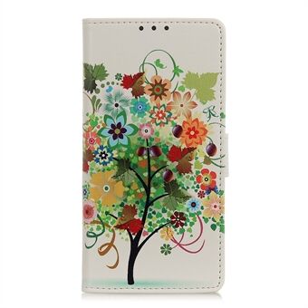 Kuvioiden tulostus nahkakotelo Samsung Galaxy A32 5G Stand Cover