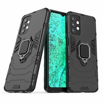 Cool Guard Ring Holder Kickstand PC TPU Hybrid Case Suojakuori Samsung Galaxy A32 5G / M32 5G