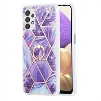 2,0 mm:n TPU-puhelimen tukijalustan suojus, monivärinen IMD galvanoitu IML-marmorikuvioinen kotelo Samsung Galaxy A32 5G / M32 5G