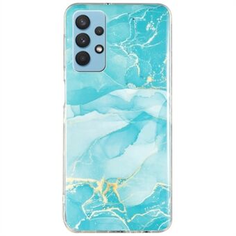 Samsung Galaxy A32 5G/Galaxy M32 5G IMD Marble Pattern Pehmeä TPU-kotelo Puhelimen pudotuksenkestävä takakansi