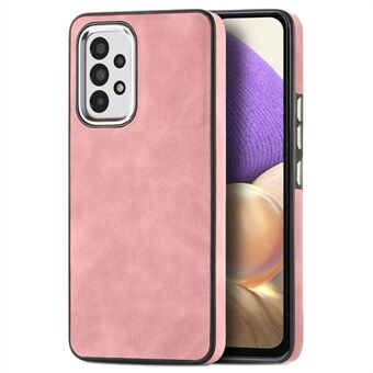 Samsung Galaxy A32 5G:lle liukumaton kädensija -puhelinkotelo Galvanointikameran runko PU-nahkapäällystetty TPU-skin kosketussuoja