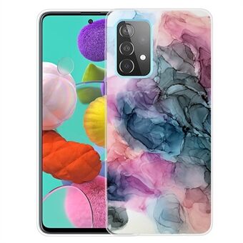 Samsung Galaxy A52 4G/5G / A52s 5G Marble Pattern Design Pehmeä TPU Scratch iskunkestävä suojaava puhelinkotelo