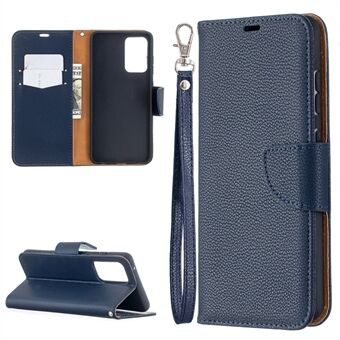 Litchi Surface ja Wallet Nahkainen Stand Samsung Galaxy A52 4G/5G / A52s 5G