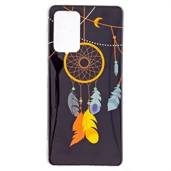 IMD Noctilucent Pattern Design Pehmeä TPU Protector -puhelimen suojakuori Samsung Galaxy A52 4G/5G / A52s 5G