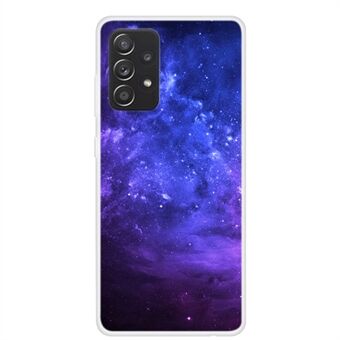 Starry kuviotulostus TPU pehmeä matkapuhelinkotelo Samsung Galaxy A52 4G/5G / A52s 5G