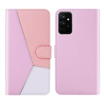 Lompakko Design Kolmivärinen Nahkainen Stand kansi Samsung Galaxy A52 4G/5G / A52s 5G