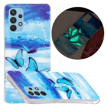 Noctilucent IMD Design Soft Phone Cover TPU -suojakuori Samsung Galaxy A32 4G:lle (EU-versio)