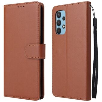 Samsung Galaxy A32 4G (EU-versio) Stand Wallet -puhelinkotelolle PU-nahkainen putoamisen estävä suojakuori