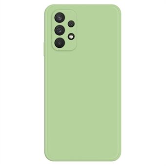 Samsung Galaxy A32 4G (EU-versio) kumisoidulle TPU-iskunkestävälle puhelinkuorelle, suora Edge mikrokuituvuori Design Suojakuori