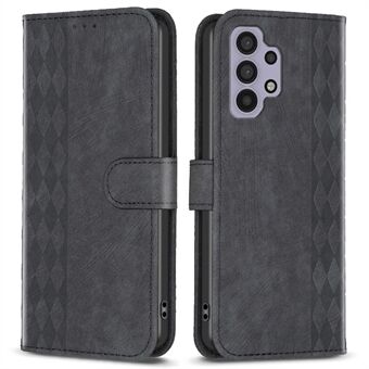 Stand suojus Samsung Galaxy A32 4G (EU-versio) painatuskuvioiselle Folio-käännettävälle puhelinkotelolle ja lompakolle