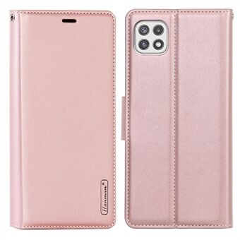 HANMAN Mill -sarjan puhelinkuori Samsung Galaxy A22 5G (EU-versio) putoamisen estävä folio Flip Cover PU-nahkainen lompakkopuhelinkotelo