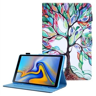 Kuviotulostus Nahkainen tablettikotelo Stand korttitelineellä Samsung Galaxy Tab A7 Lite 8.7 (2021) T220/T225